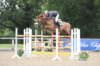 Paul Barker lifts the 2024 British Masters title at South View Equestrian Centre 